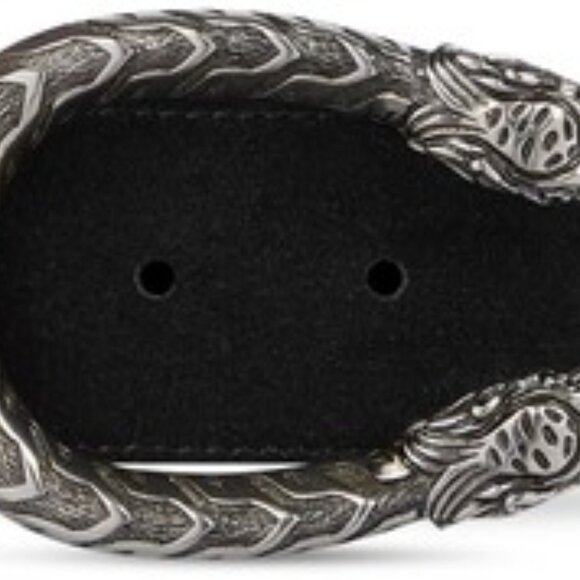 Gucci GG Supreme Dionysus Belt--Black Suede--85 cm - Picture 3 of 5